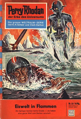 Perry Rhodan 33 Eisweltin Flammen